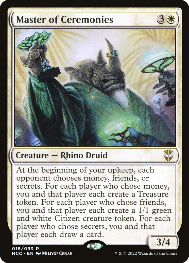Master of Ceremonies (018/093)