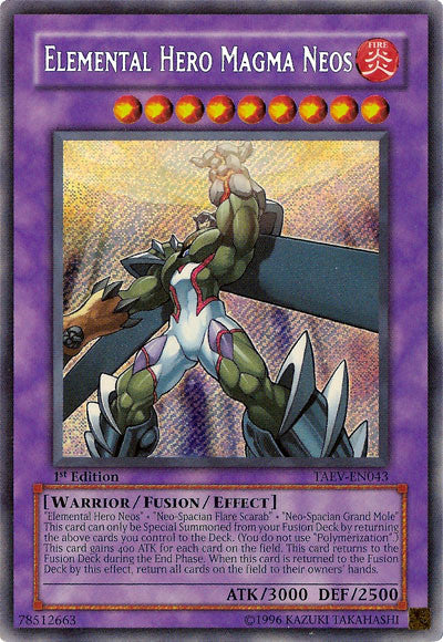 Elemental Hero Magma Neos