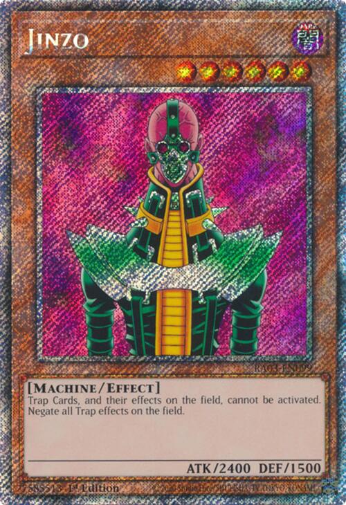 Jinzo (RA03-EN099 - Platinum Secret Rare)