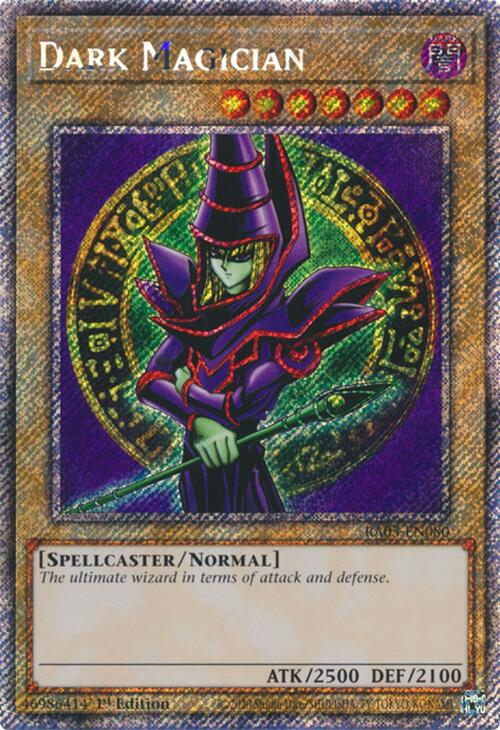 Dark Magician (RA03-EN080 - Platinum Secret Rare)