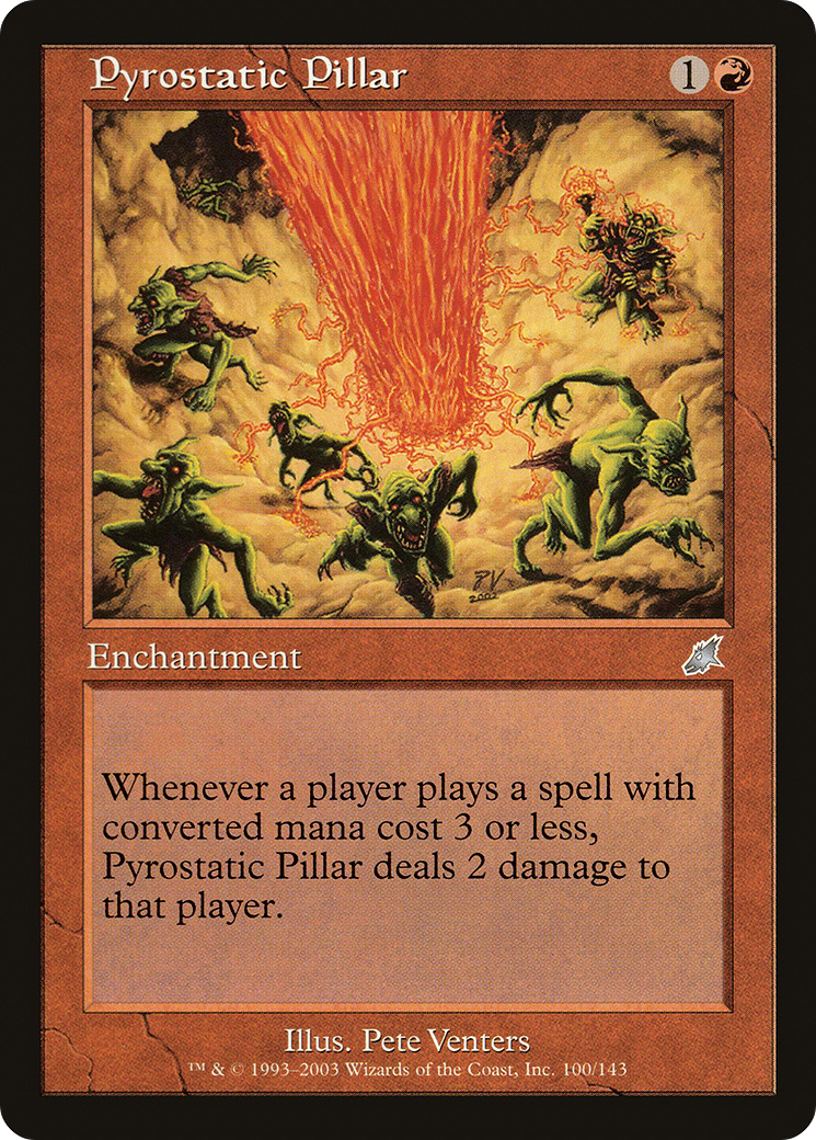 Pyrostatic Pillar (100/143)