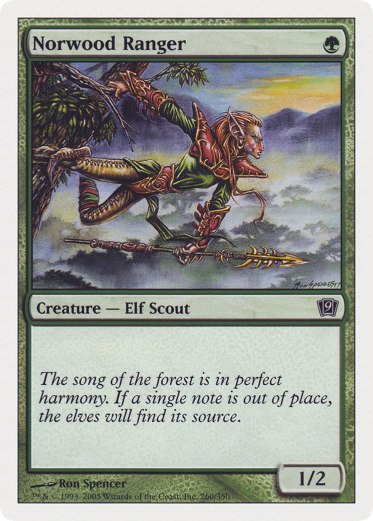 Norwood Ranger (260/350 — White Border)