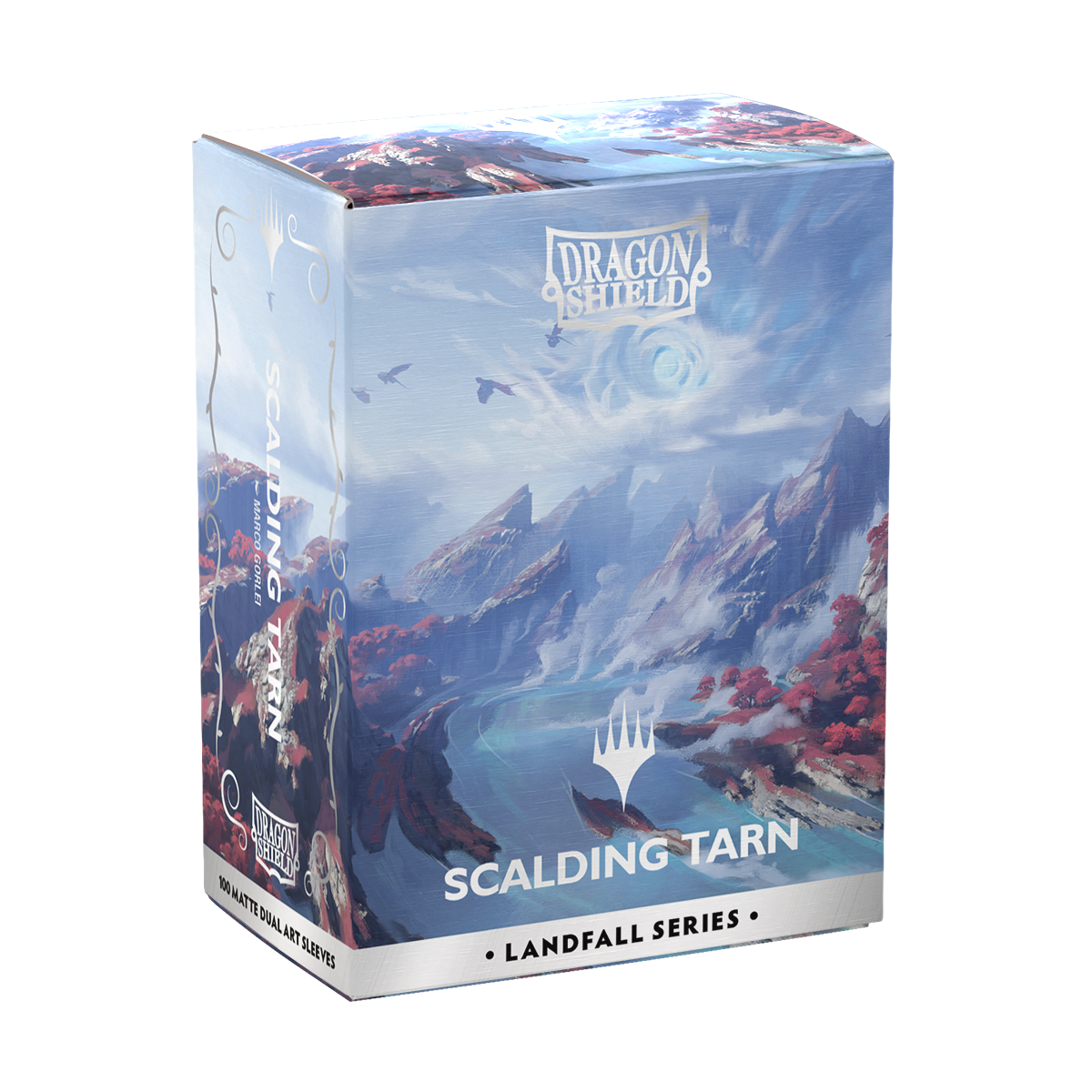Dragon Shield: Standard 100ct Sleeves - Landfall Series (Scalding Tarn) - Image 4