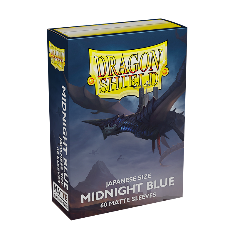 Dragon Shield: Japanese Size 60ct Sleeves - Midnight Blue (Dual Matte) - Image 6