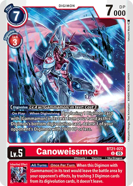 Canoweissmon (BT21-022)