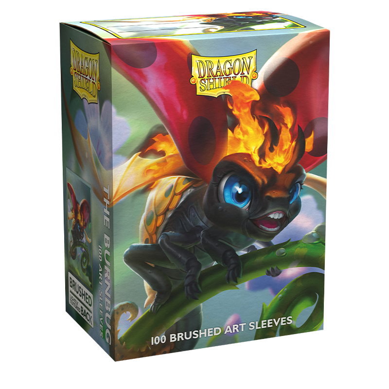Dragon Shield: Standard 100ct Brushed Art Sleeves - The Burnbug - Image 5