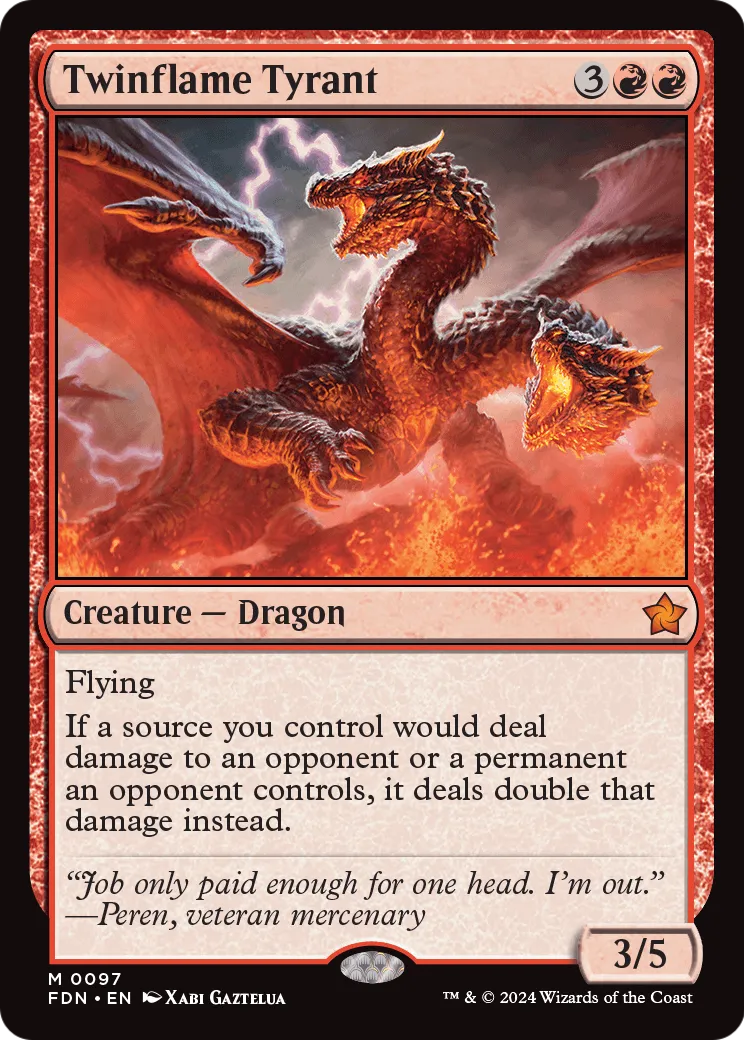 Twinflame Tyrant (0097) | TCG Planet
