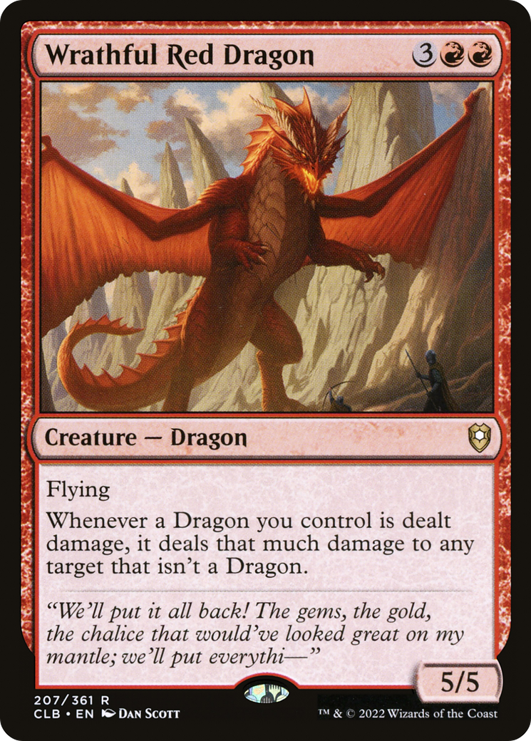 Wrathful Red Dragon (207/361)