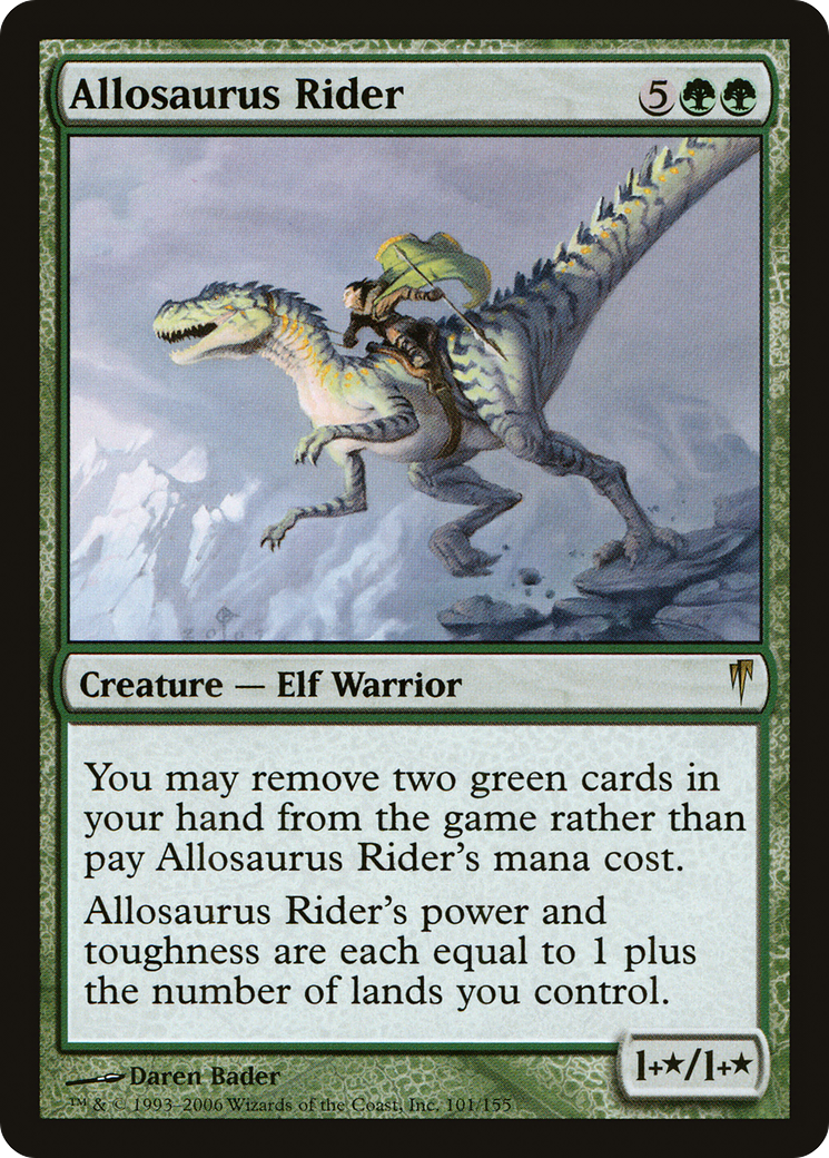 Allosaurus Rider (101/155)