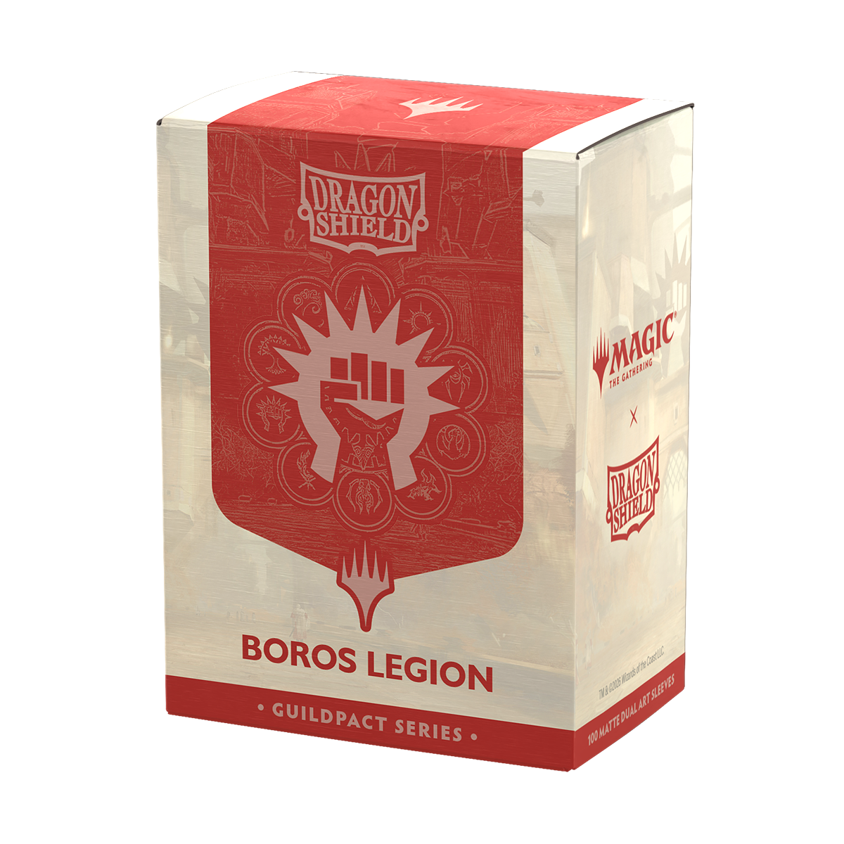 Dragon Shield: Standard 100ct Art Series - Guildpact Series (Boros Legion) - Image 1
