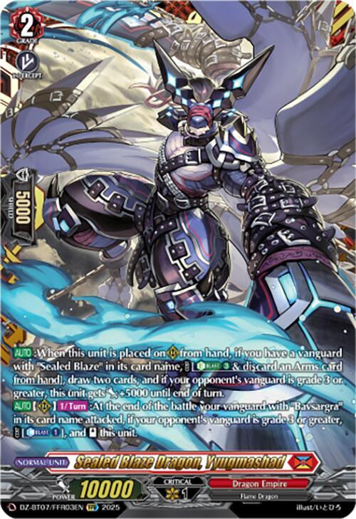 Sealed Blaze Dragon, Yyugmashad (FFR)