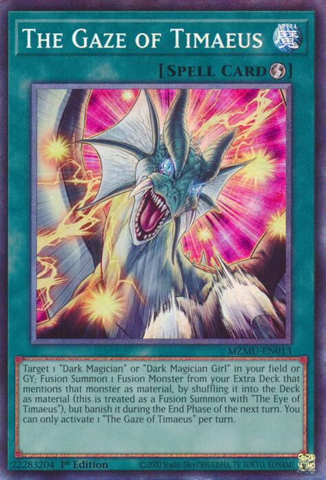 yugioh card the eye of timaeus Amazon.com: Yu-Gi-Oh! - GFP2-EN183 - Ghost Rare An individual card from the Yu The Eye of Timaeus Anime