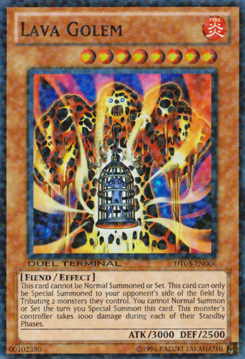 Lava Golem (DT03-EN006)