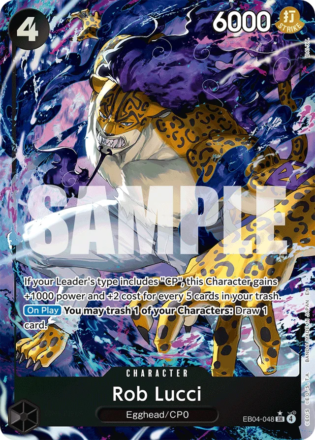 Rob Lucci (EB04-048 — Alternate Art)