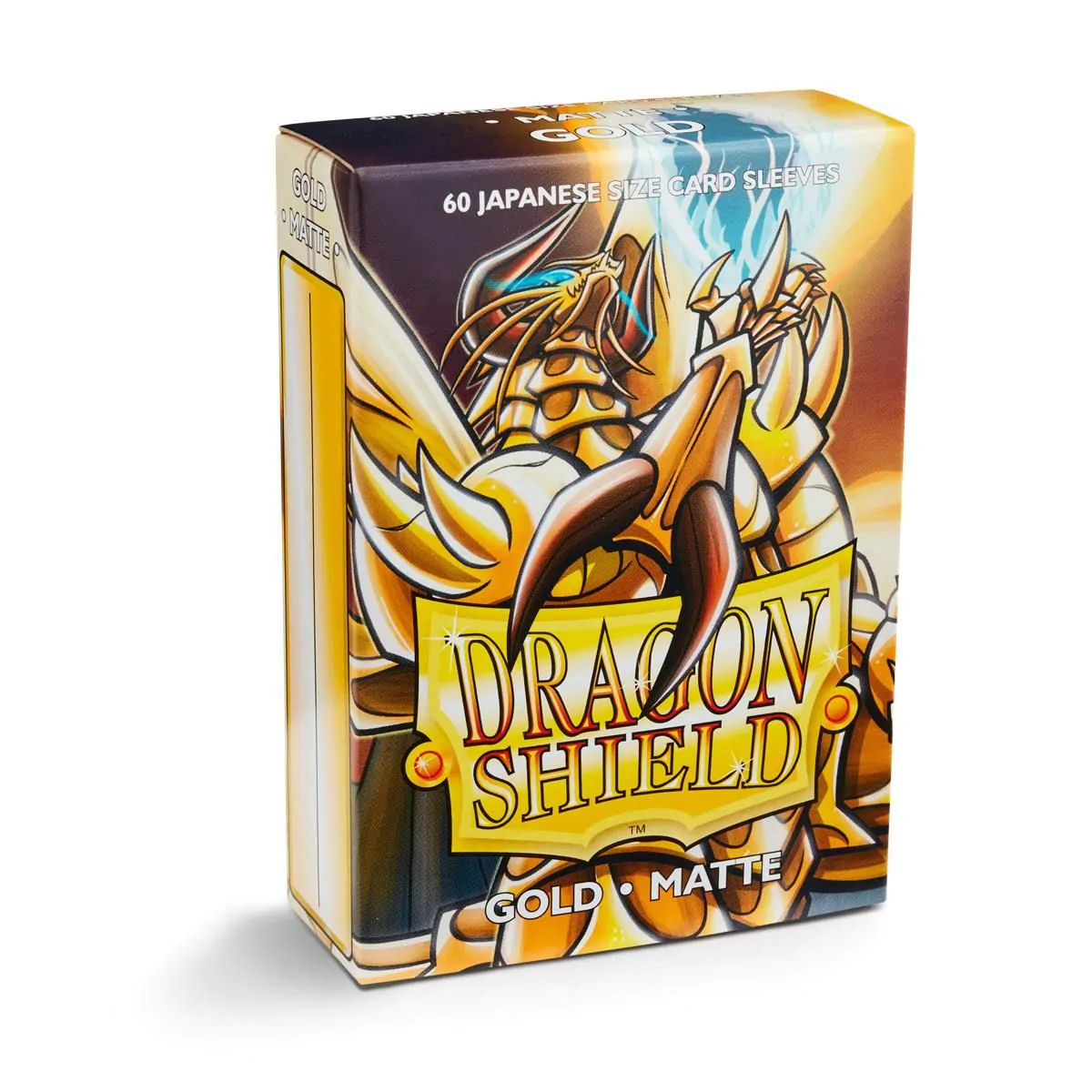 Dragon Shield: Japanese Size 60ct Sleeves - Gold (Matte) - Image 4