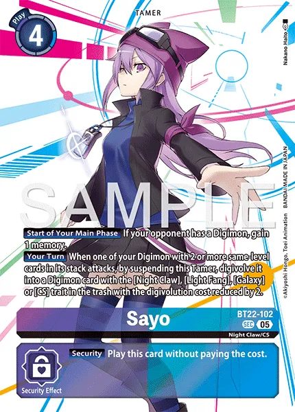 Sayo (BT22-102)