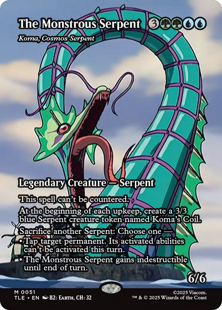 The Monstrous Serpent — Koma, Cosmos Serpent (0051)