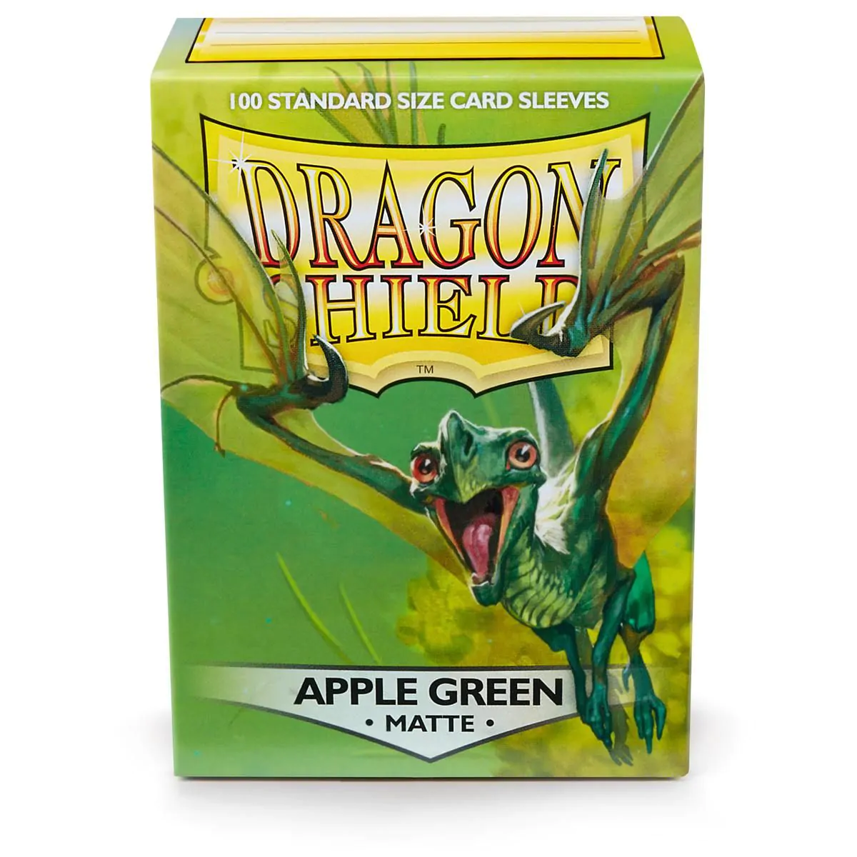 Dragon Shield: Standard 100ct Sleeves - Apple Green (Matte) - Image 2