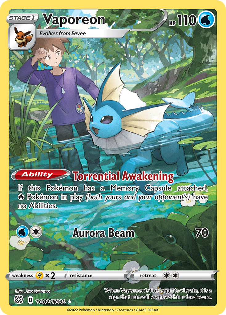 Vaporeon (TG02/TG30)