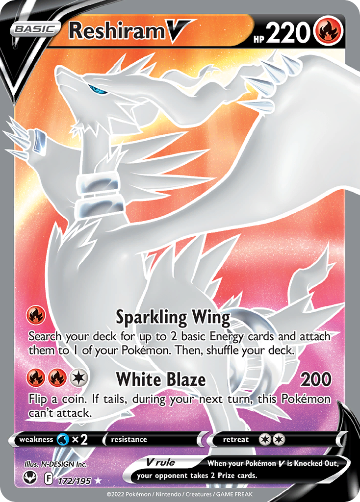 Reshiram V (Full Art)