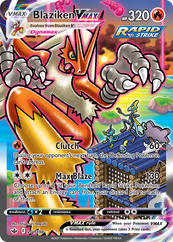 Blaziken VMAX (Alternate Art Secret)