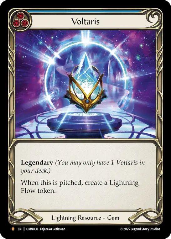ボルタリス　OMN000 Voltaris (OMN000 — Blue) | Little Spectacles Cards & Collectibles