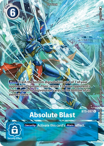 Absolute Blast (BT5-097 U - Summer 2022 Dash Pack)
