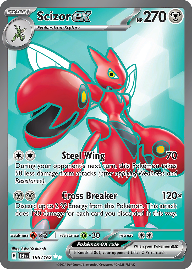 Scizor ex (195/162)