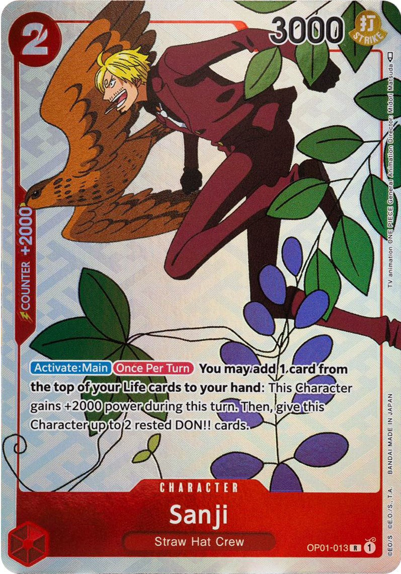 Sanji (OP01-013 — Midori Matsuda Art)