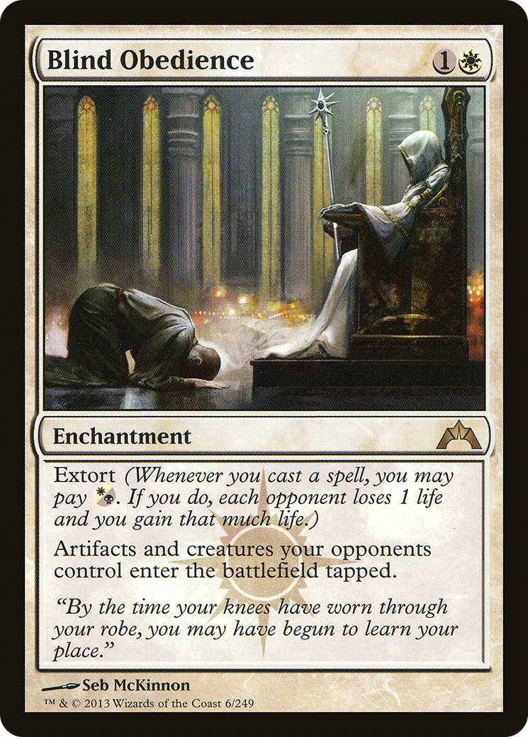 Blind Obedience (6/249)
