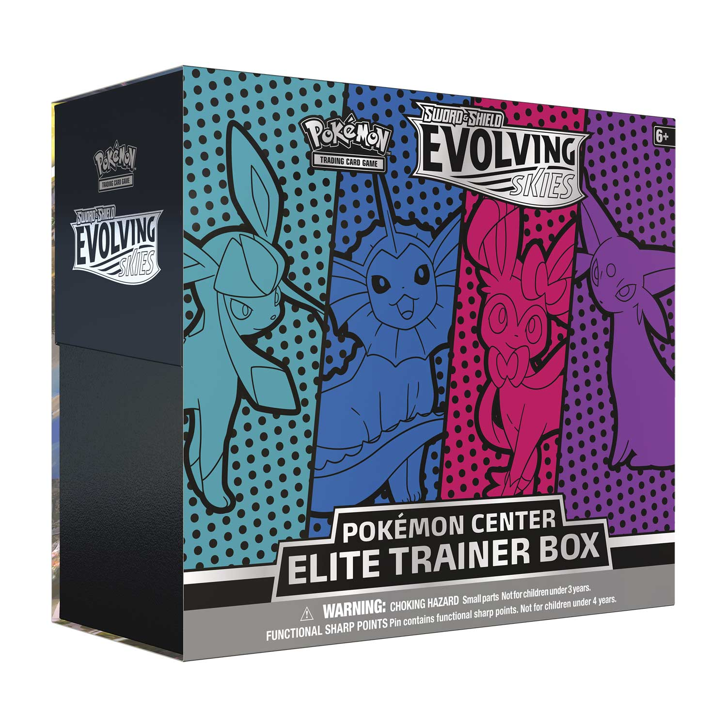 Evolving Skies Pokemon Center Elite Trainer Box [Glaceon/Vaporeon/Sylveon/Espeon] (Exclusive)