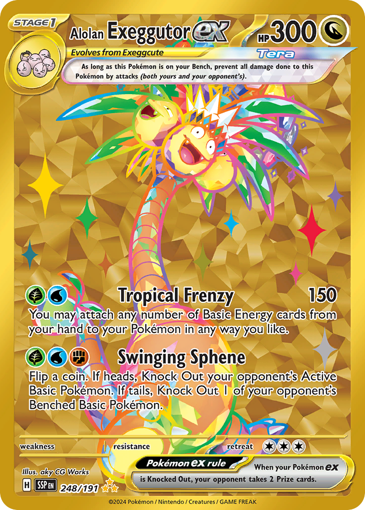 Alolan Exeggutor ex (248/191)