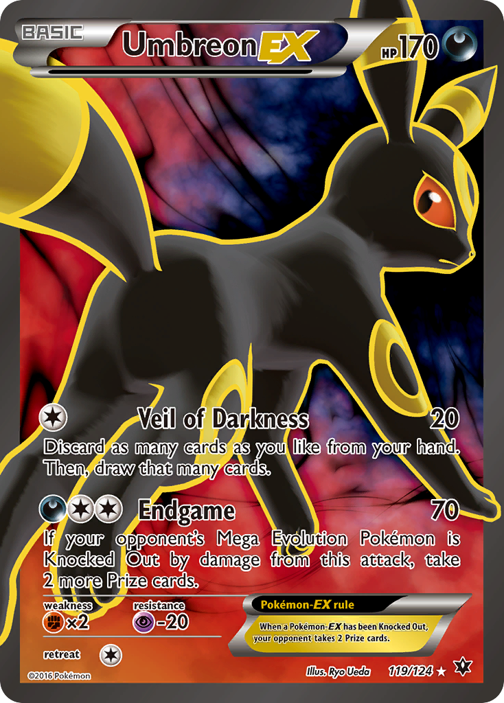 Umbreon EX (119/124 — Full Art)