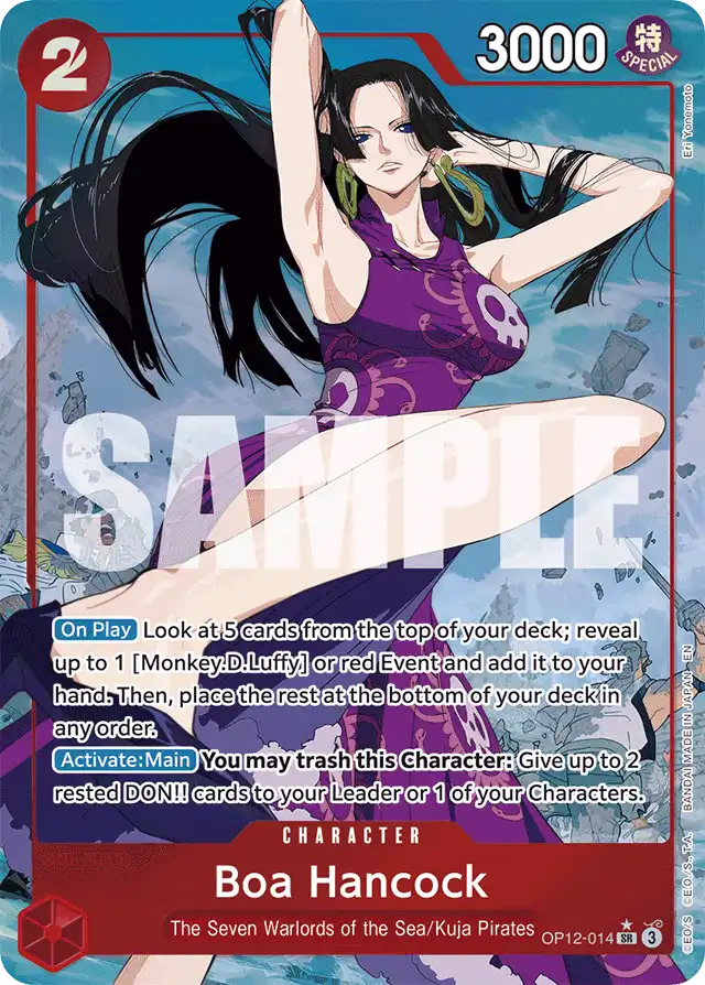 Boa Hancock (OP12-014 — Alternate Art)