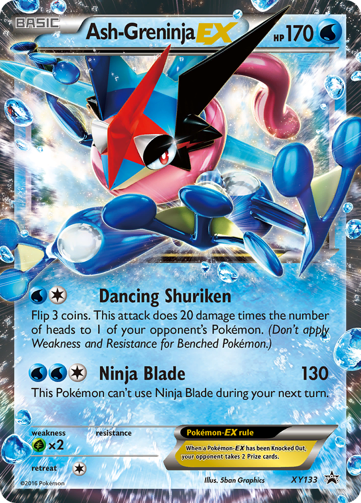 Ash-Greninja EX (XY133) | Meta TCG