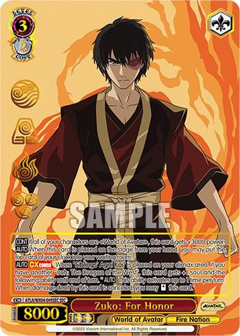 Zuko: For Honor (SEC)