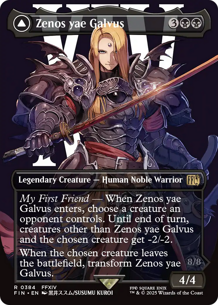 Zenos yae Galvus // Shinryu, Transcendent Rival (0384) - Image 1