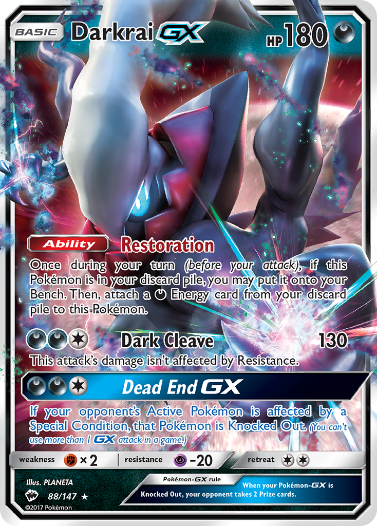 Darkrai GX (88/147)