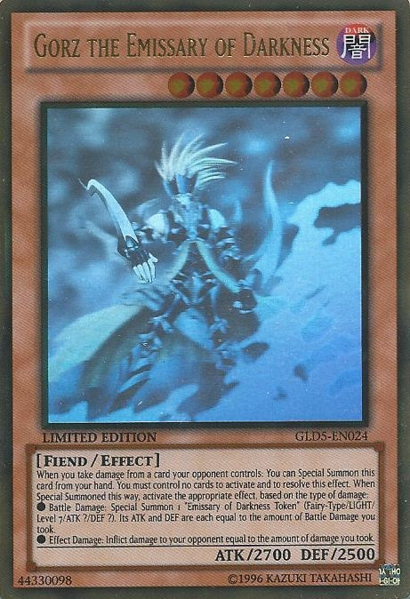 Gorz the Emissary of Darkness (GLD5-EN024)