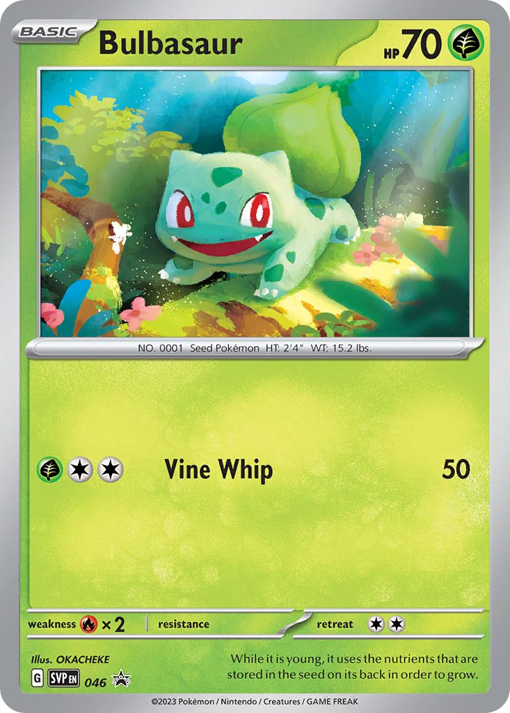 Bulbasaur - 046 (Cosmos Holo)