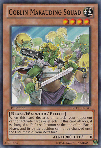 Goblin Marauding Squad (REDU-EN040)