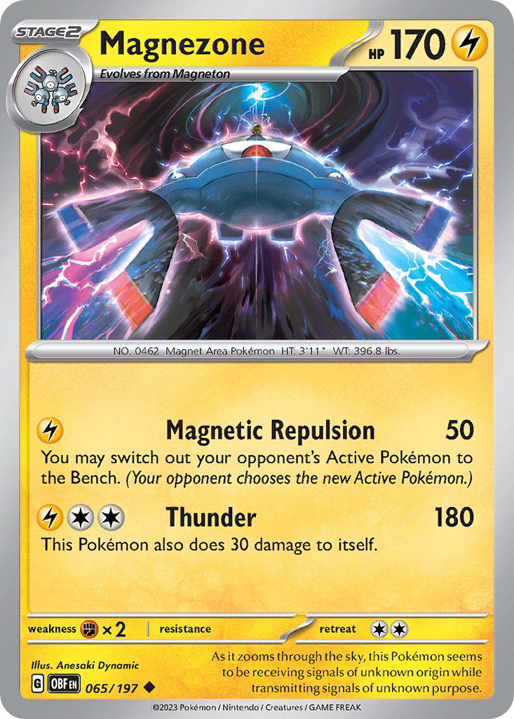 pokemon card magnezone Magnezone (065/197)