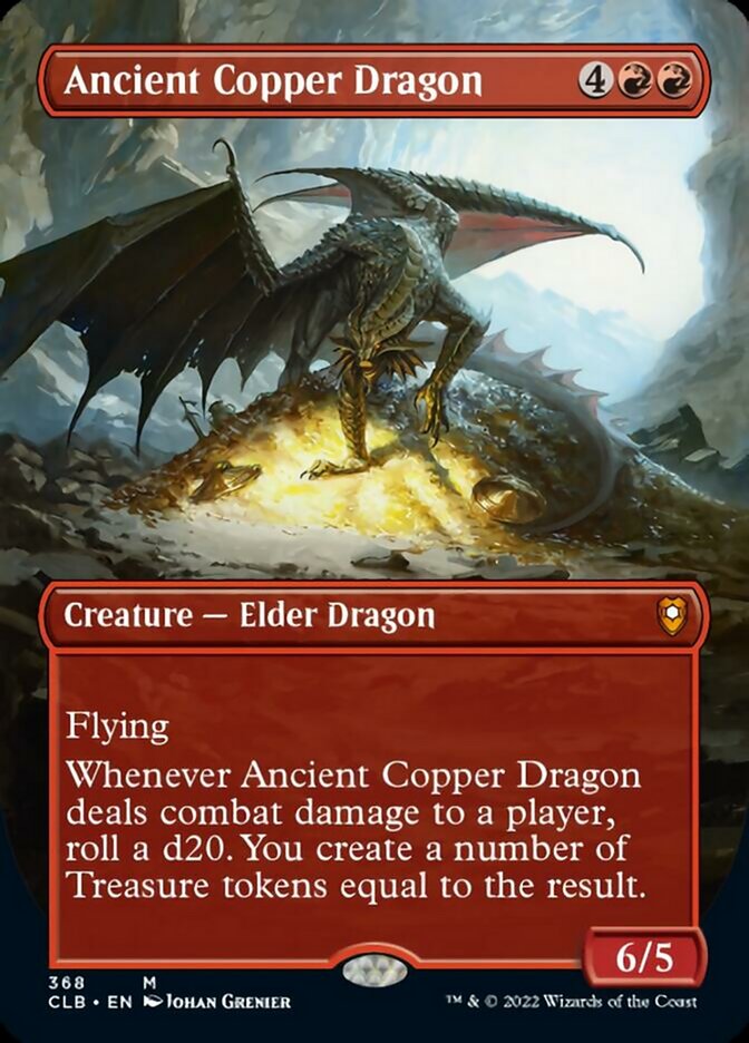 Ancient Copper Dragon (Borderless)