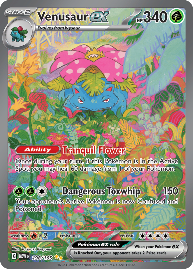 Venusaur ex (198/165)