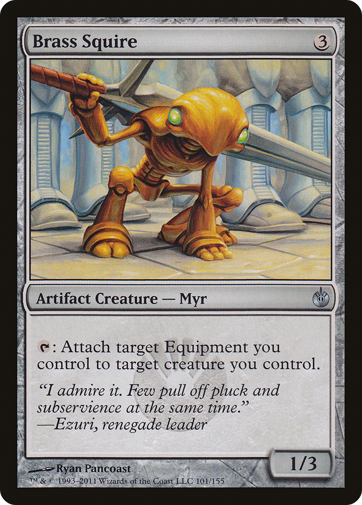 Brass Squire (101/155)
