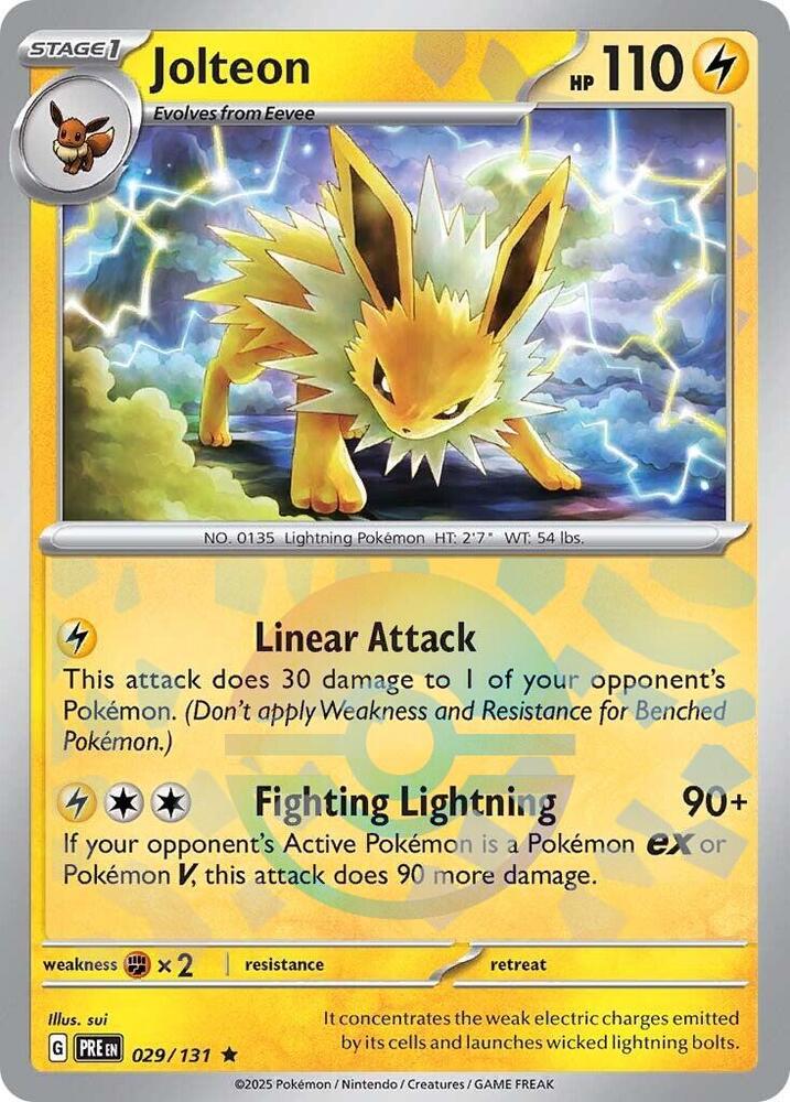 Jolteon (029/131 — Poke Ball Pattern)