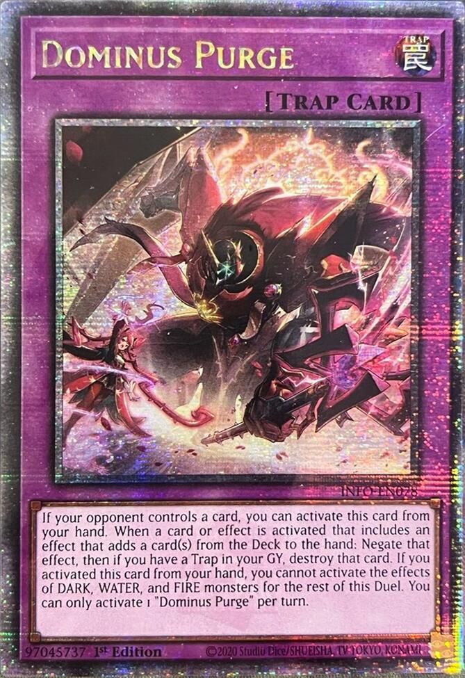 Dominus Purge (INFO-EN078 - Quarter Century Secret Rare)