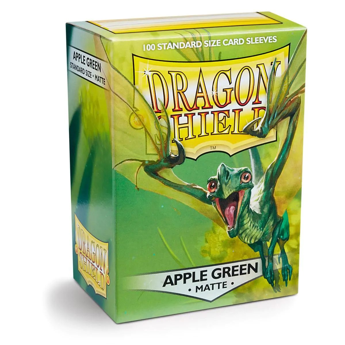 Dragon Shield: Standard 100ct Sleeves - Apple Green (Matte) - Image 4