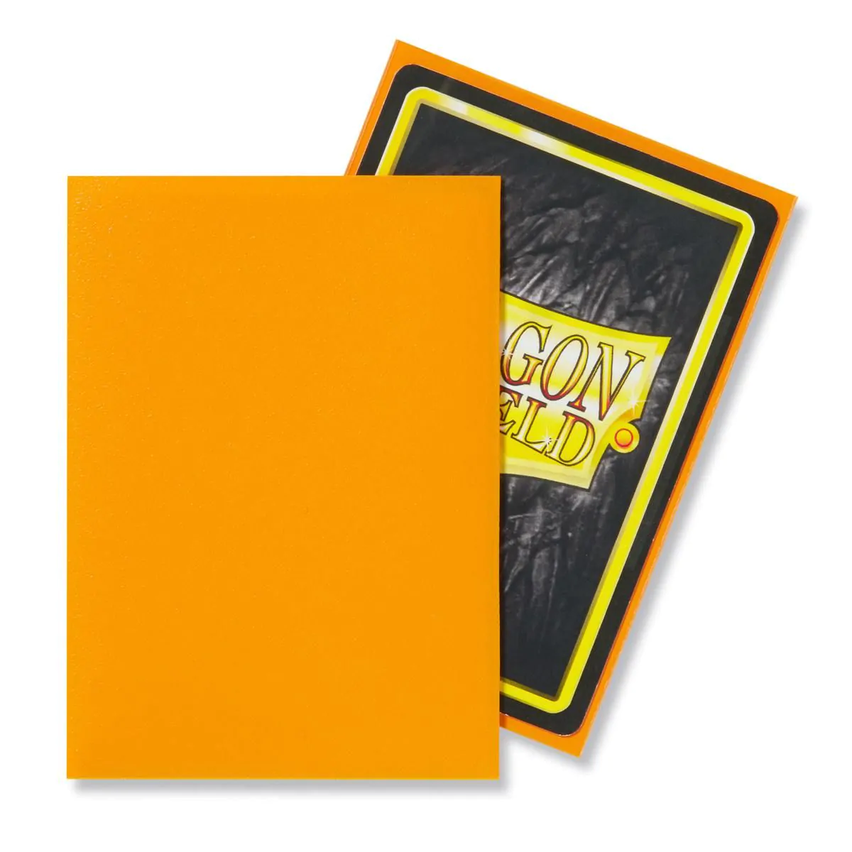 Dragon Shield: Standard 100ct Sleeves - Orange (Matte) - Image 3