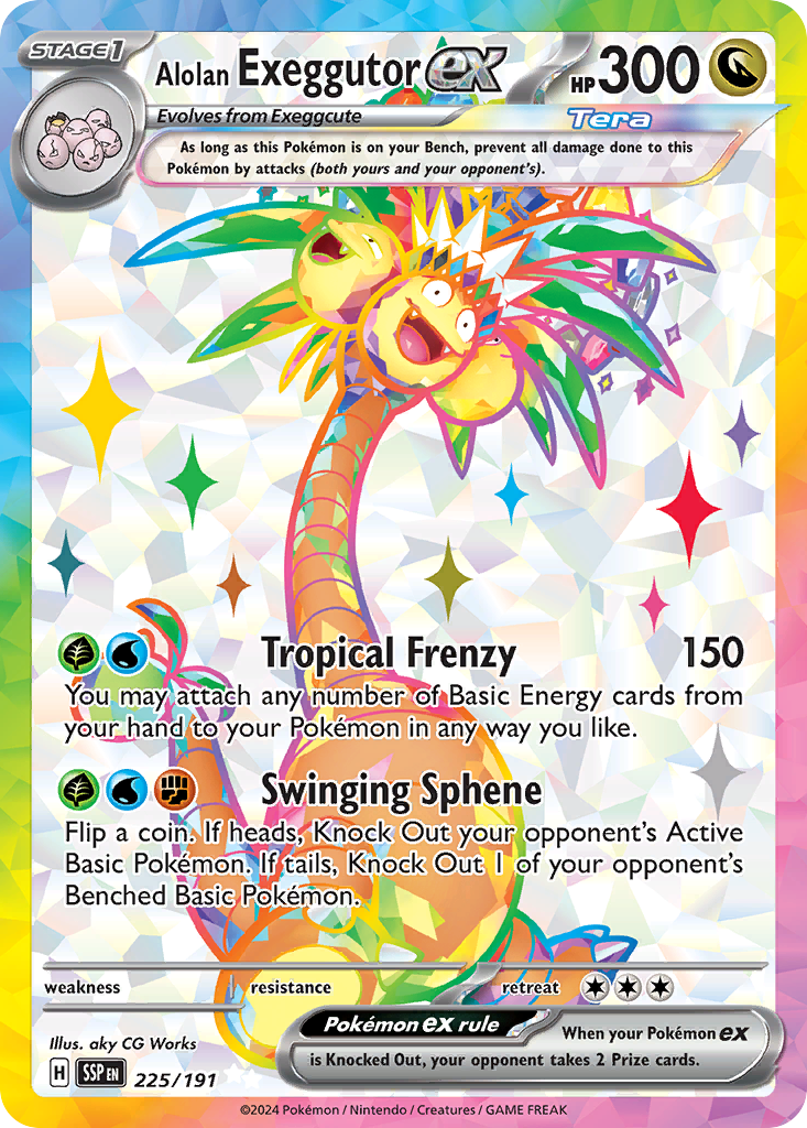 Alolan Exeggutor ex (225/191)